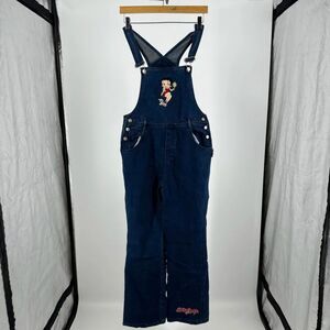 Vintage Betty Boop Denim Overalls Size 14/16